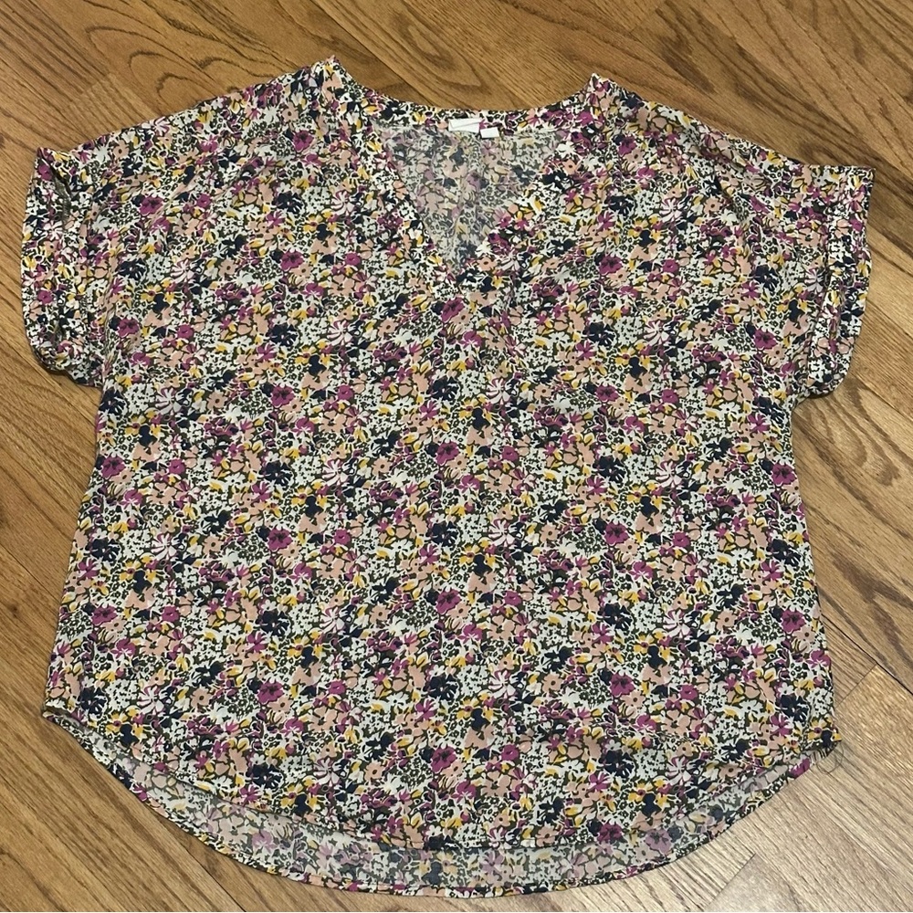 Gap Floral Blouse size XL
